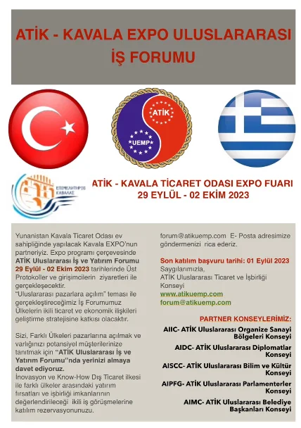ATİK – KAVALA TİCARET ODASI EXPO FUARI