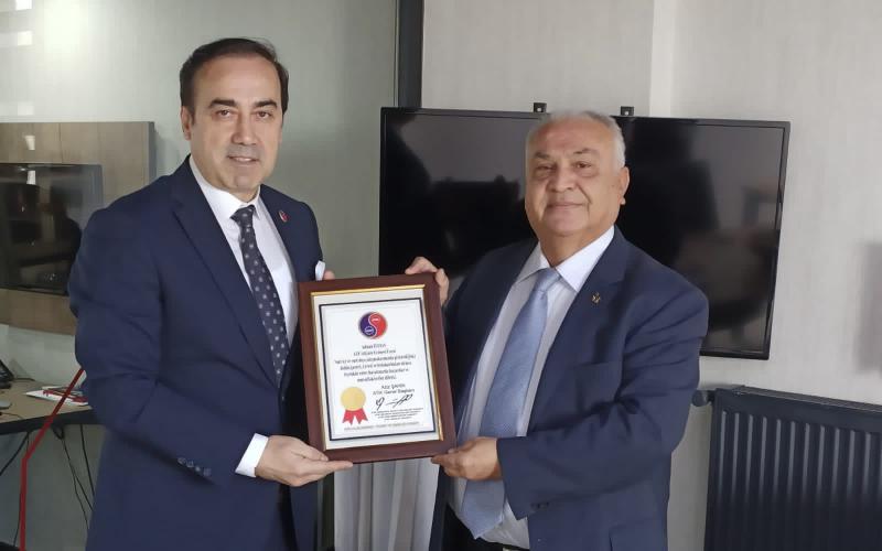 ATİK Yüksek İstişare Başkan Yardımcımız iş İnsanı Adnan TURFAN’ı ATiK Genel Başkanımız Aziz ŞAHİN ziyaret etti.