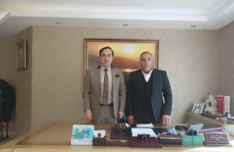 ATİK Genel Başkanımız Aziz ŞAHİN YILKA İnşaat Yönetim Kurulu Başkanı ve ATİK Genel Merkez Sektörler Grubu Başkan Yardımcısı Nurettin YILMAZ’ı ziyaret etti.