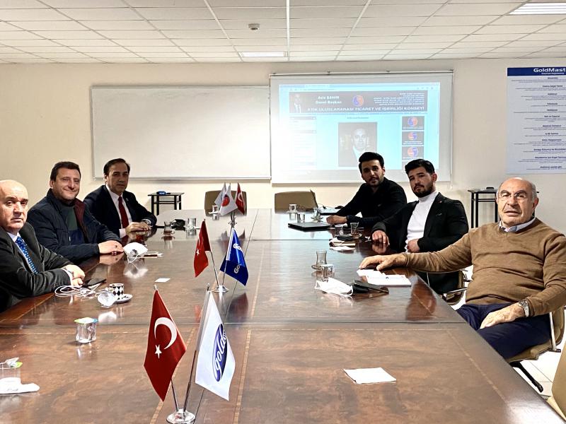 GoldMaster Kurucusu ve ATİK Organize Sanayi Bölgeleri İcra Kurulu Başkanı Cenk Bora’yı ATİK Genel Başkanı Aziz Şahin ve Konsey Üyeleri ziyaret ettiler.